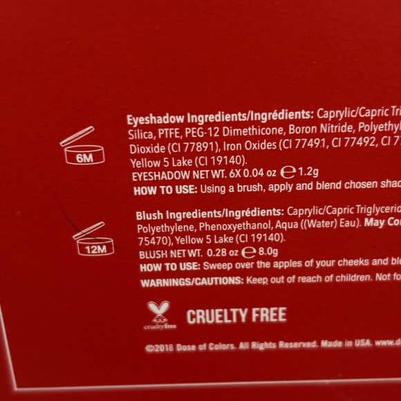 Disney Dose of Colors Minnie Mouse Eyeshadow Palette - Picture 7 of 8